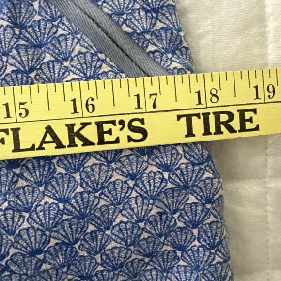 CARTONNIER ANTHROPOLOGIE Womens Pants 4 Blue Charlie Trouser Seashell Preppy - Picture 11 of 15